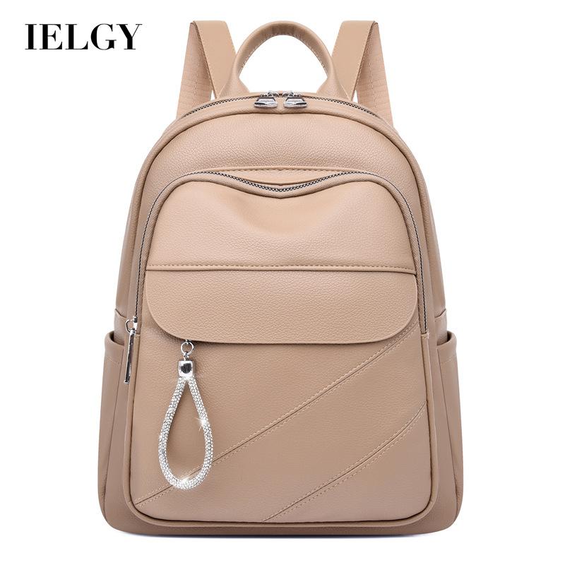 Balo đeo vai IELGY da mềm cỡ nhỏ thời trang cho nữ dễ phối đồ