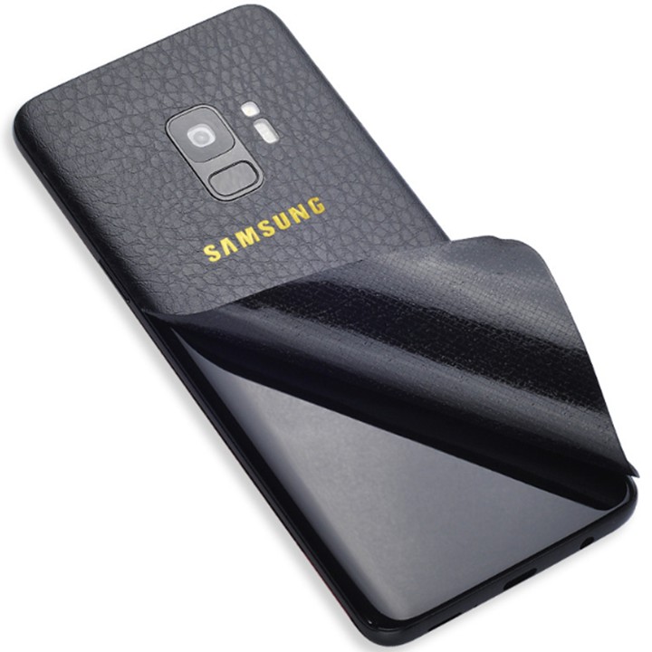 Dán skin giả vân da cho máy samsung s8,s8plus,s9,s9plus,note8,note9 cực đẹp