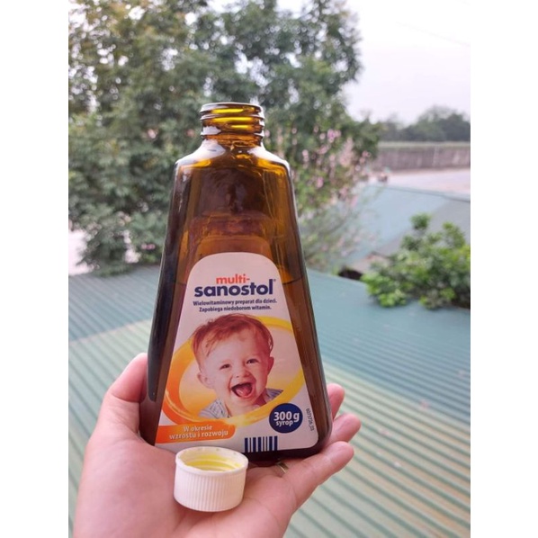 Siro tăng đề kháng sanostol cho bé Balan
