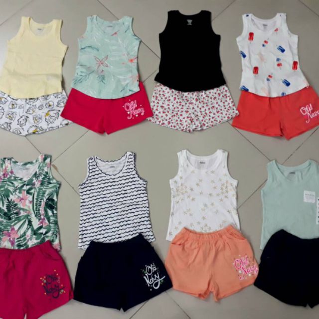 Bộ ba lỗ bé gái old navy