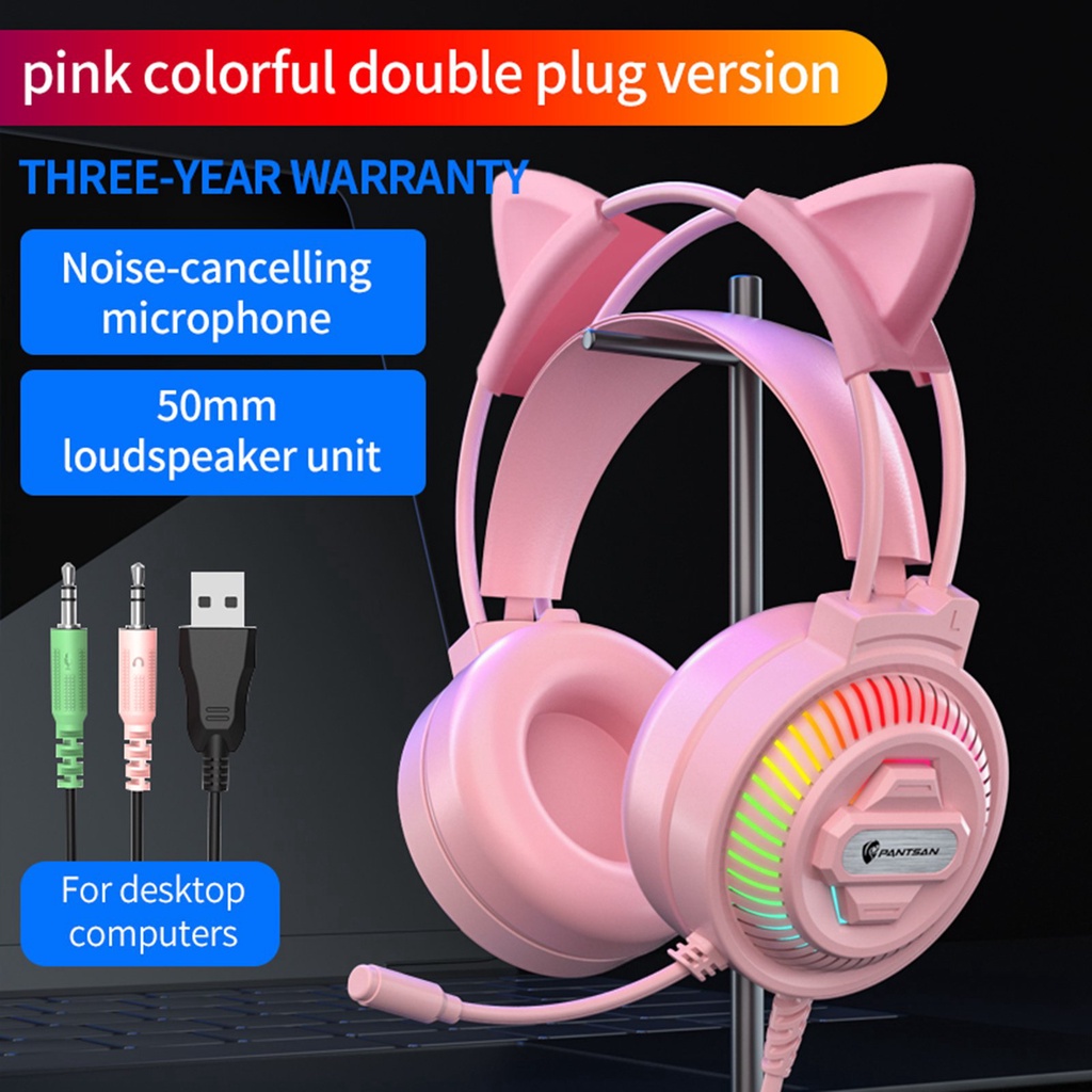 Tai nghe chơi game PSH-200 3.5 mm có mic cho máy tính laptop