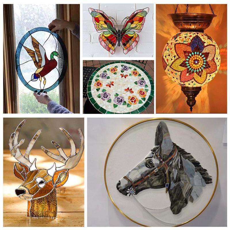 [Fenteer1] Miếng Kính Gạch Men / Khung Ảnh DIY