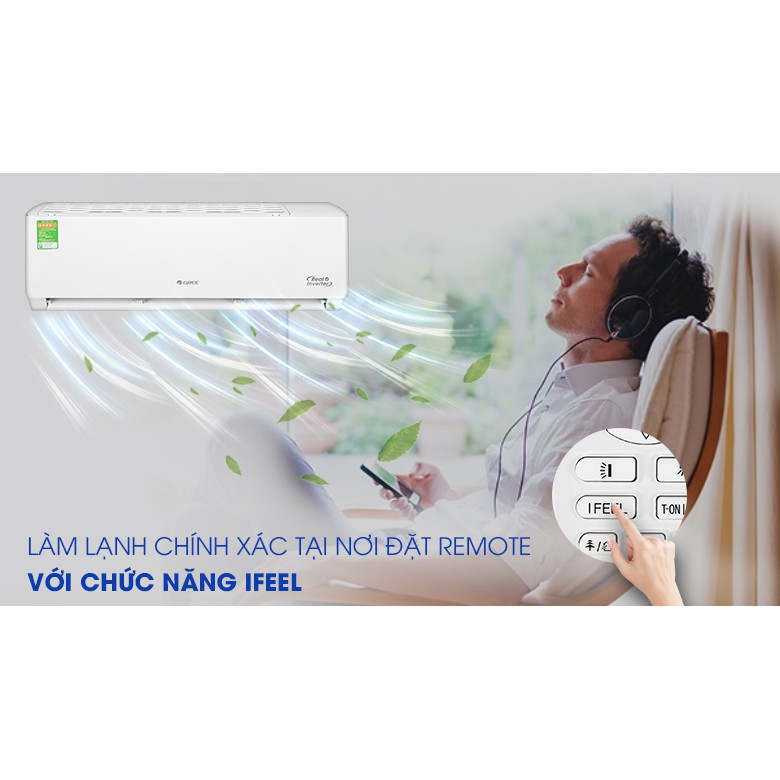 Máy lạnh Gree Inverter 1.5 HP GWC12PB-K3D0P4 (Miễn phí giao tại HCM-ngoài tỉnh liên hệ shop)