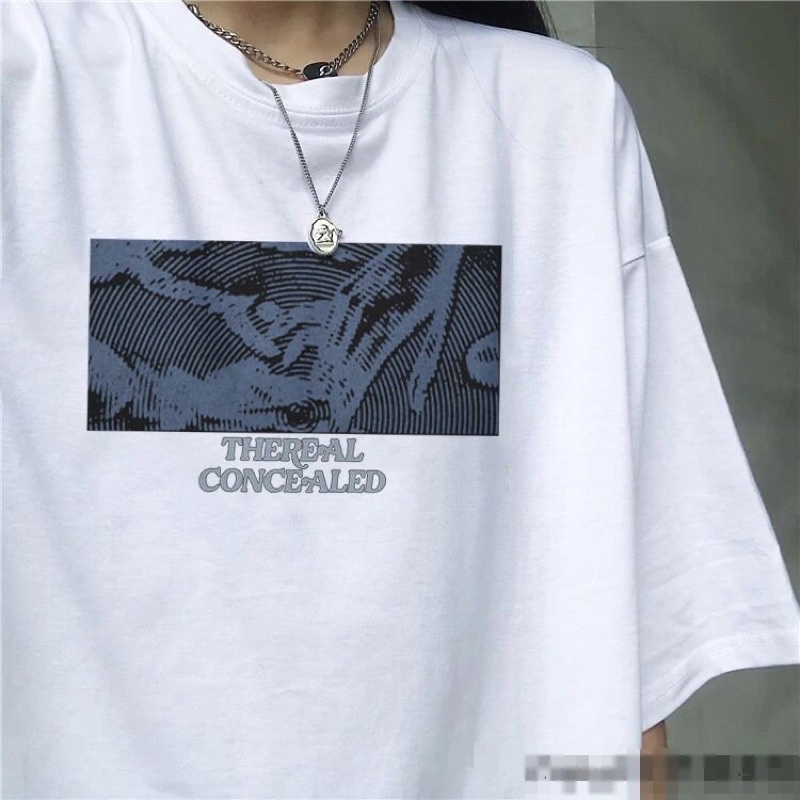 Áo Thun Tay Lỡ 100% Cotton Nam Nữ Unisex