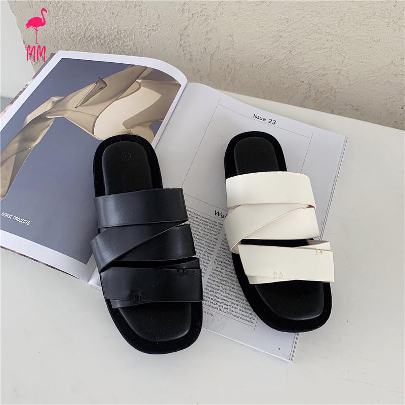 Dép Nữ Quai Chéo Thời Trang Hàn Quốc 2021 | BigBuy360 - bigbuy360.vn