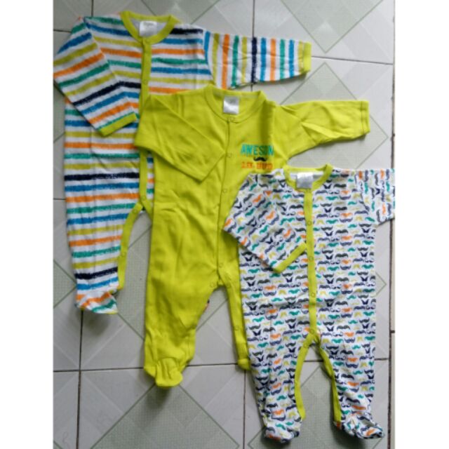 SET 3 BODY BABY GEAR