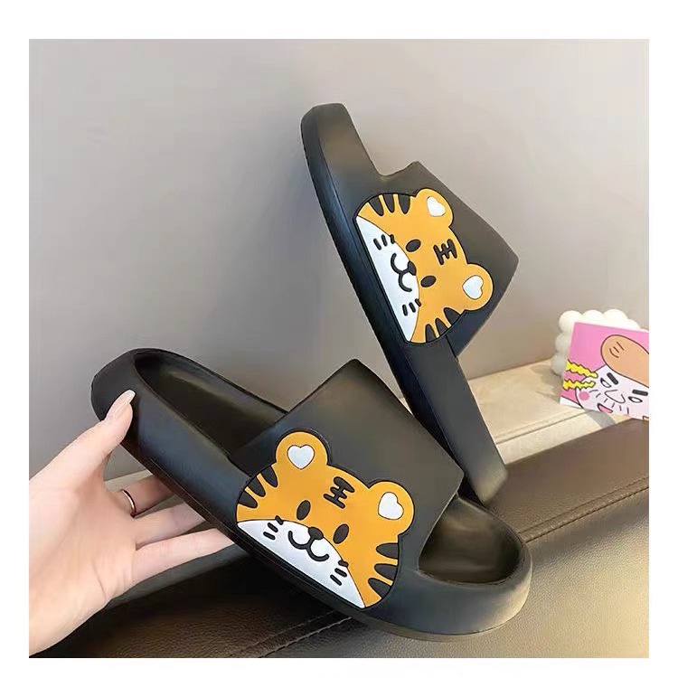 Dép bánh mì hình tiểu hổ siêu cute âu zề Dép quai ngang thời trang mới nhất