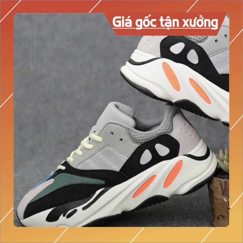 [Freeship+ Hàng Xịn] Giày Sneaker Nam Nữ Yz 700 Màu Trắng Xanh, Giày thể thao nam nữ cao cấp