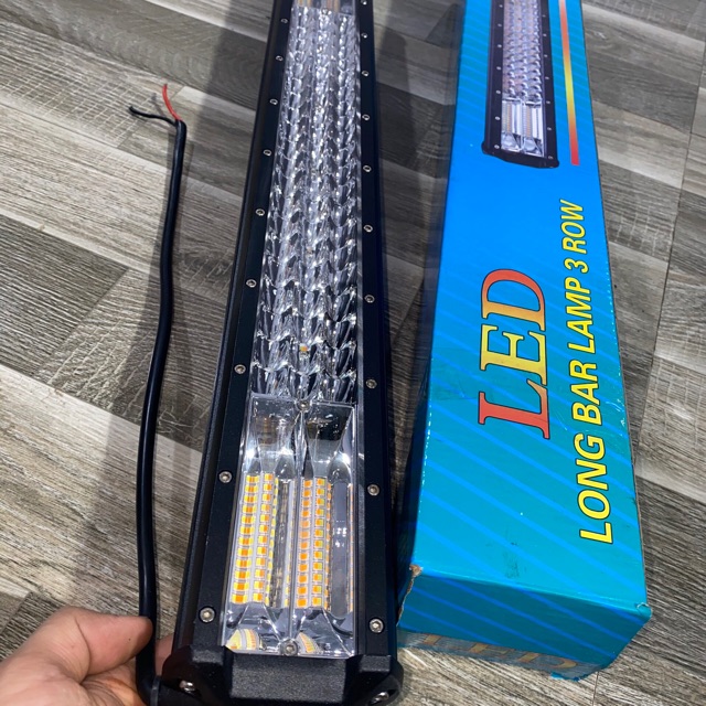 Sản phẩm gia đình làm: Led 3 hàng 60cm có 2 chế độ trắng vàng