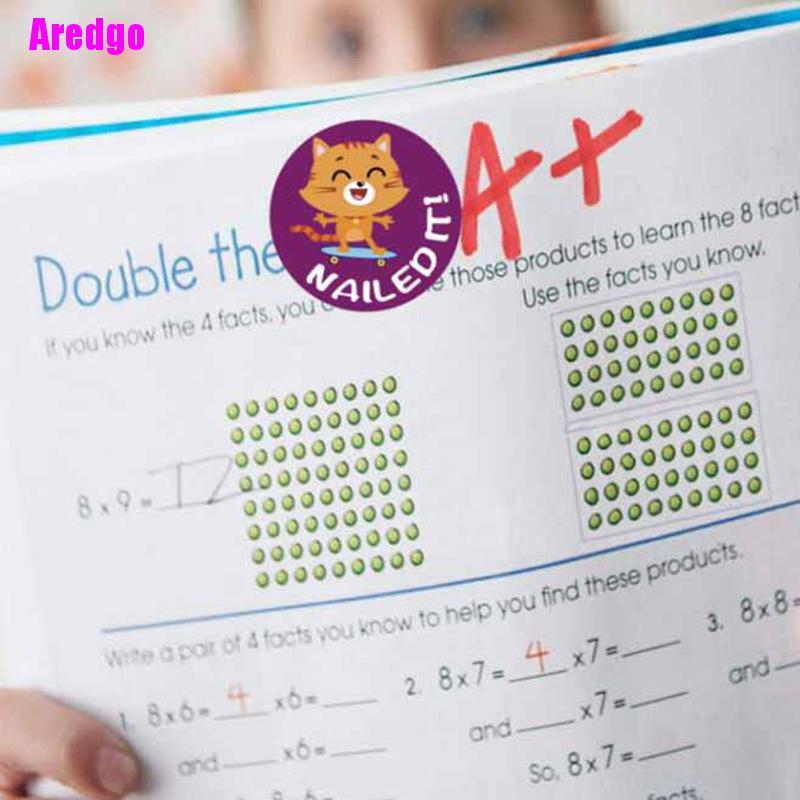 Set 500 Sticker Dán Trang Trí Nhiều Màu Sắc