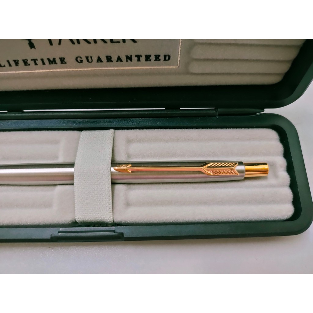 Bút bi Parker Classic - Made in USA - Silver Ballpoint Pen - Viết ký cao cấp cổ điển