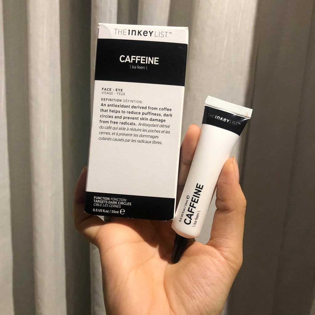 THE INKEY LIST  Kem dưỡng mắt Caffeine Eye Cream 15ml