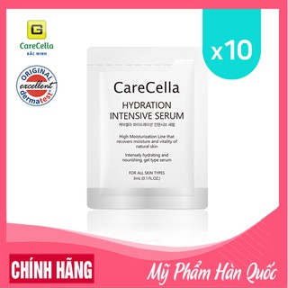 [Mẫu thử]  Tinh chất dưỡng trắng da mặt CareCella - dưỡng ẩm và dưỡng chất Hydration Intensive Serum 3mL