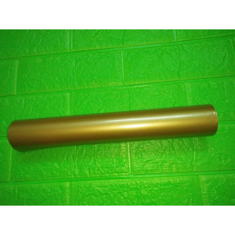 Bộ tem dán xe màu đồng bóng ngang 30 cm dài 1 mét