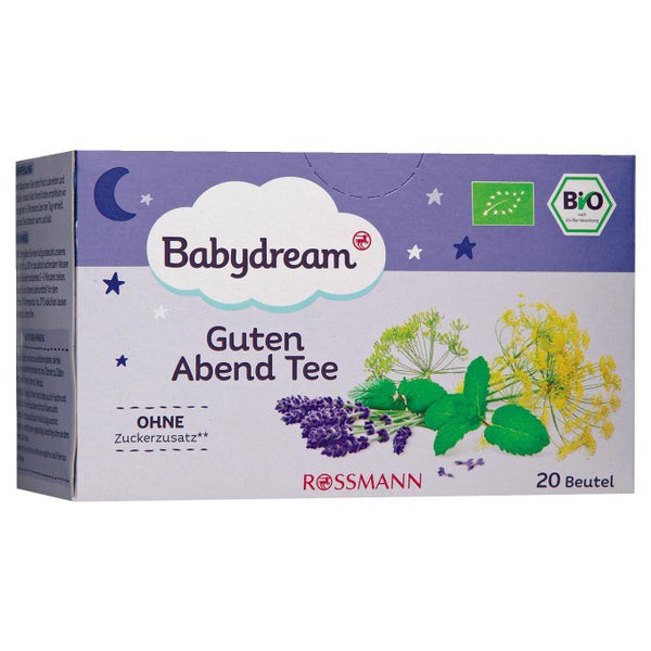 TRÀ HỮU CƠ GIÚP BÉ NGỦ NGON BIO BABYDREAM 20 túi lọc