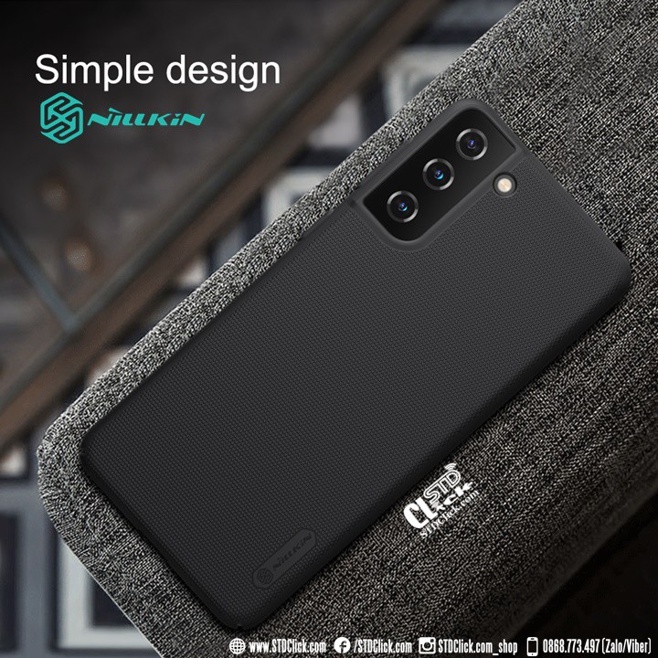 ỐP LƯNG SAMSUNG GALAXY S21 PLUS NILLKIN NHỰA CỨNG CHÍNH HÃNG