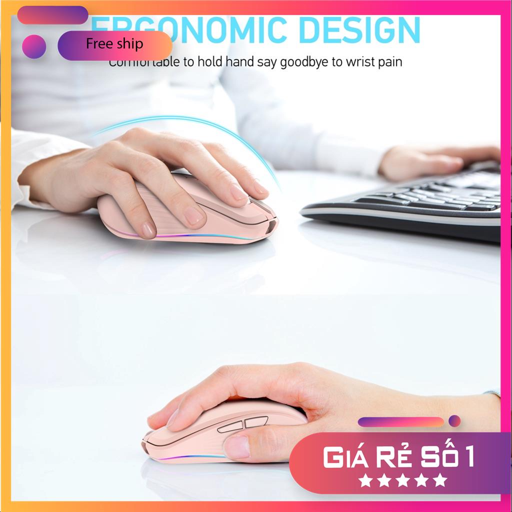 CHUỘT KHÔNG DÂY VĂN PHÒNG FMOUSE M303 BLUETOOTH - CHỐNG ỒN - SẠC PIN MSP49871