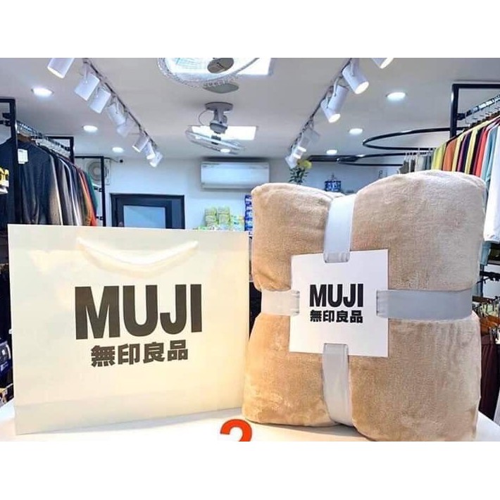 bán chăn lông thỏ muji hàng loại 1 của nhật