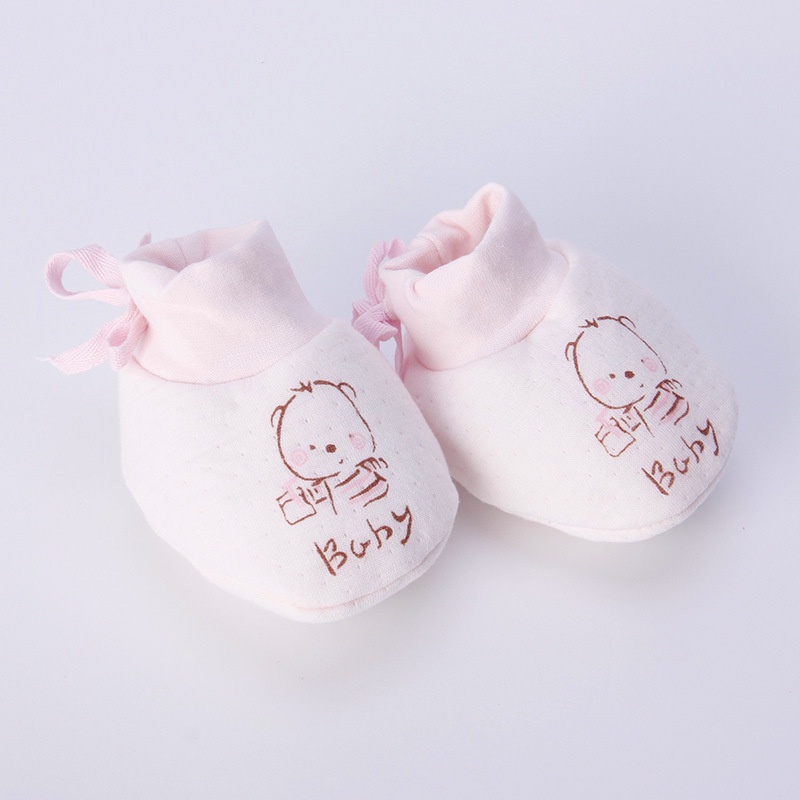 Tất Chân Chất Liệu Dày Ấm Áp Họa Tiết Gấu Hoạt Hình Phù Hợp Vào Mùa Thu Đông Cho Trẻ Em