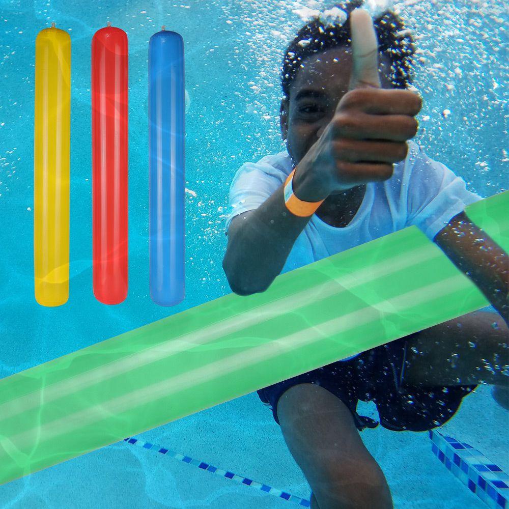 Bộ 4 Que Bơm Hơi Bằng PVC Nhiều Màu Tiện Dụng Cho Bể bơi / Bãi Biển
