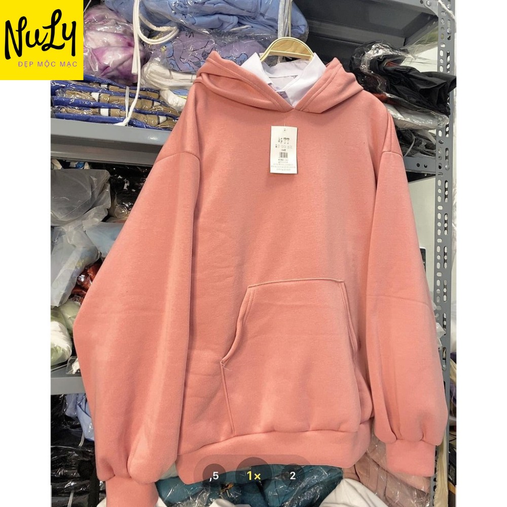 Áo Hoodie nữ THỎ RABBIT unisex nỉ bông form rộng, tay bồng kiểu dáng Ulzzang chất xịn NULY HDT | BigBuy360 - bigbuy360.vn