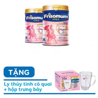 COMBO 2 lon Sữa Bầu FRISOMUM GOLD hương vani/cam 900g.HSD 2021