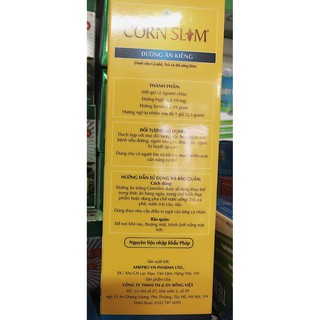 Đường ăn kiêng CORN SLIM - Đường bắp