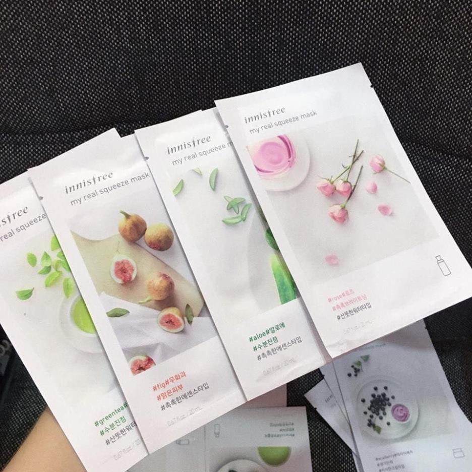 Mặt nạ Innisfree It's real squeeze mask MỚI