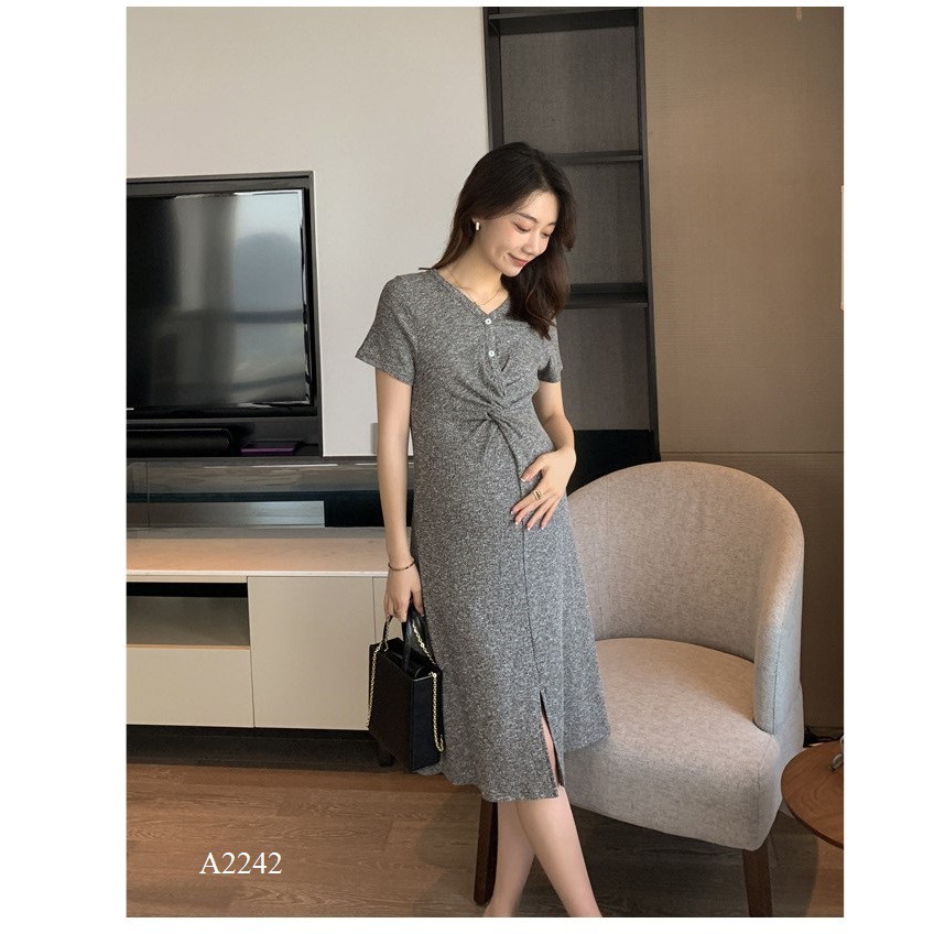 Váy Bầu Đầm Bầu LEN Mongtoghi A2242