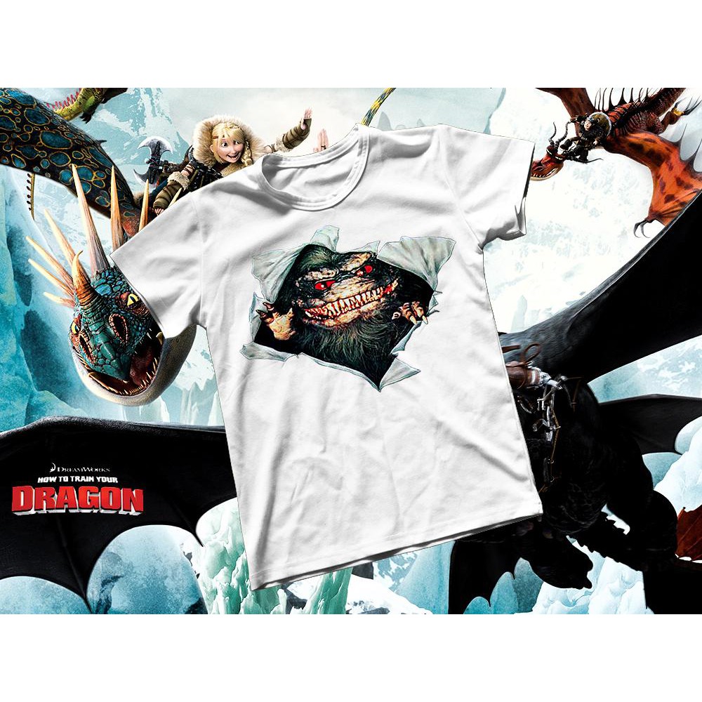 Áo thun Cotton Unisex - Movie - How To Train Your Dragon - Răng sún đáng sợ