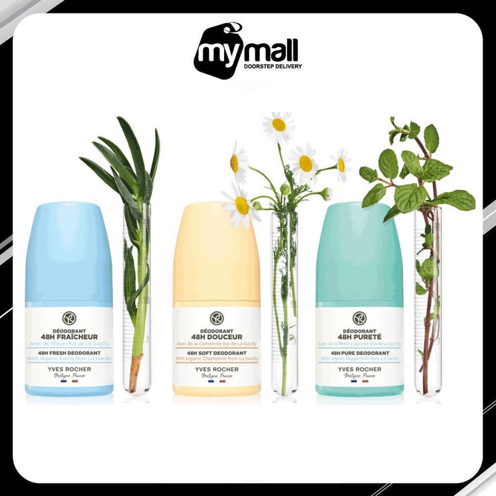Lăn Khử Mùi 48h Yves Rocher Déodorant 50ml