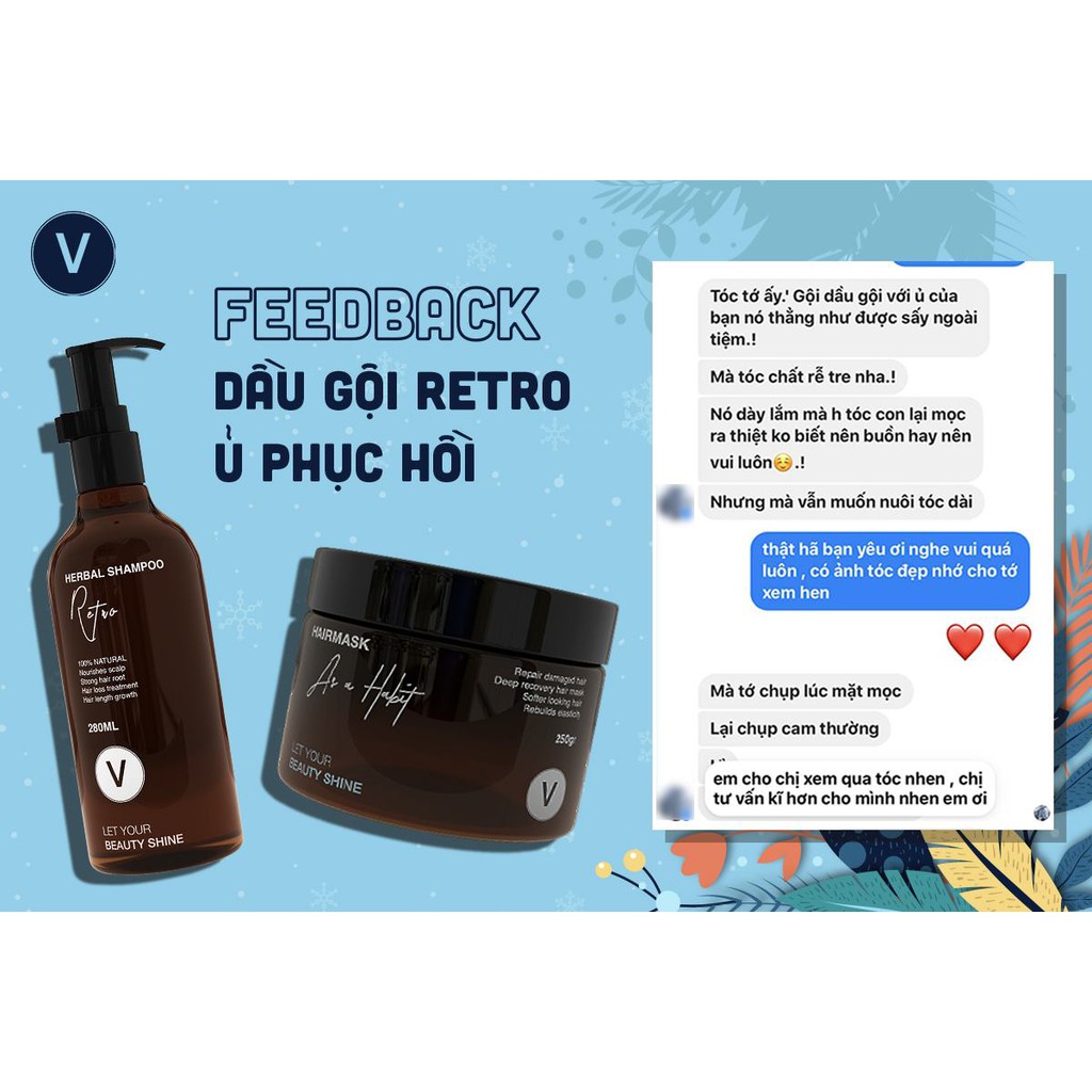 Ủ phục hồi tóc hư tổn Vytuongvy | BigBuy360 - bigbuy360.vn