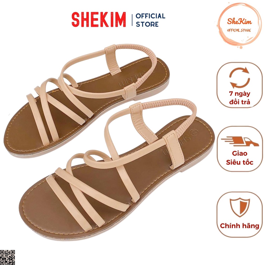 Sandal Dây Nhỏ Xỏ Ngón Nữ Thời Trang Đi Chơi Siêu Xinh Shekim Mã SX02