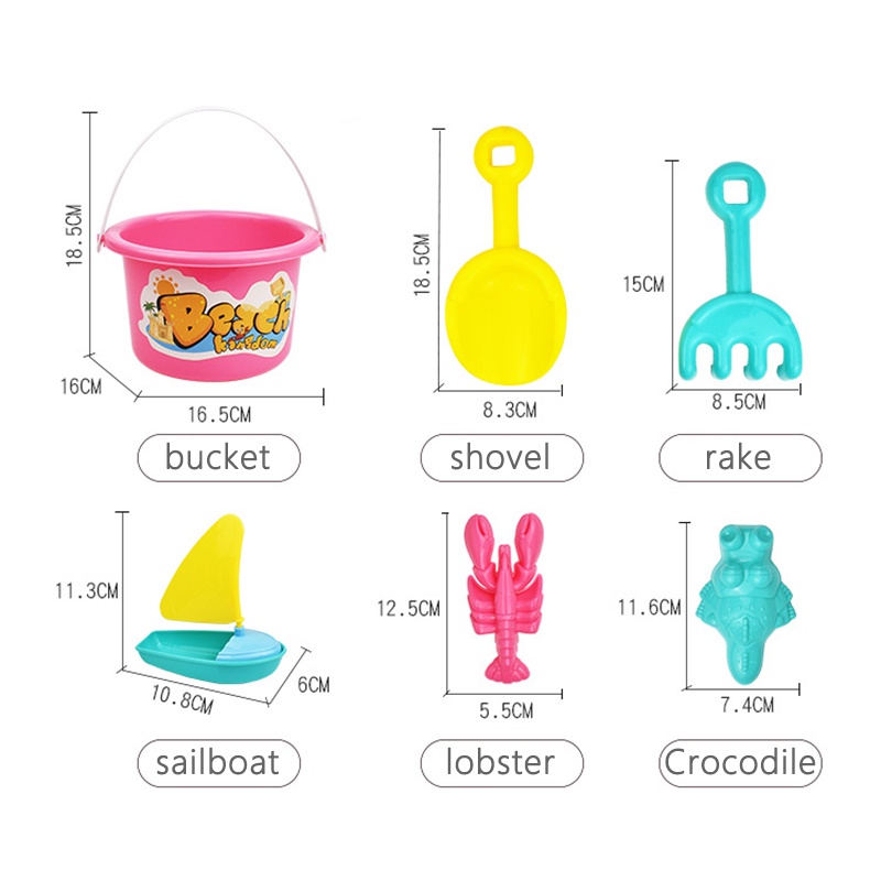 Bộ đồ chơi SEA SUN TOYS xúc cát bãi biển cho bé