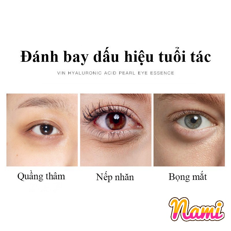 Kem dưỡng mắt VENZEN dạng lăn chống lão hóa tốt nhất giảm thâm mắt ZINAKU - M12