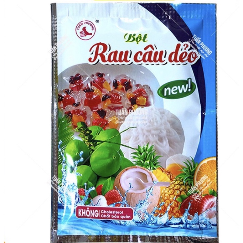 Bột Rau Câu Cá Dẻo ( 1 Gói )
