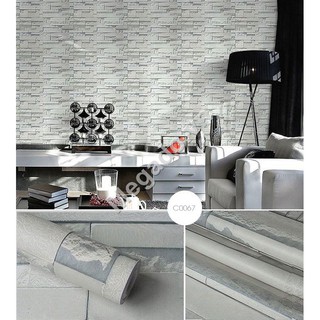 Giấy dán tường giả đá C0067