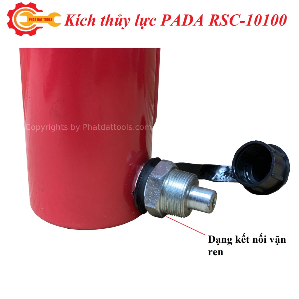 Kích thủy lực RSC10100-Tải trọng 10 tấn-Hành trình 100mm-Bảo hành 6 tháng