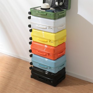 Vali kéo du lịch Quảng châu nhựa dẻo ABS + PC, Chống vỡ, khóa TSA an toàn (size 20 + 24 inch)