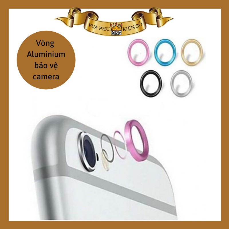 Vòng Aluminium Bảo Vệ Camera Cho Iphone 6/6plus/x