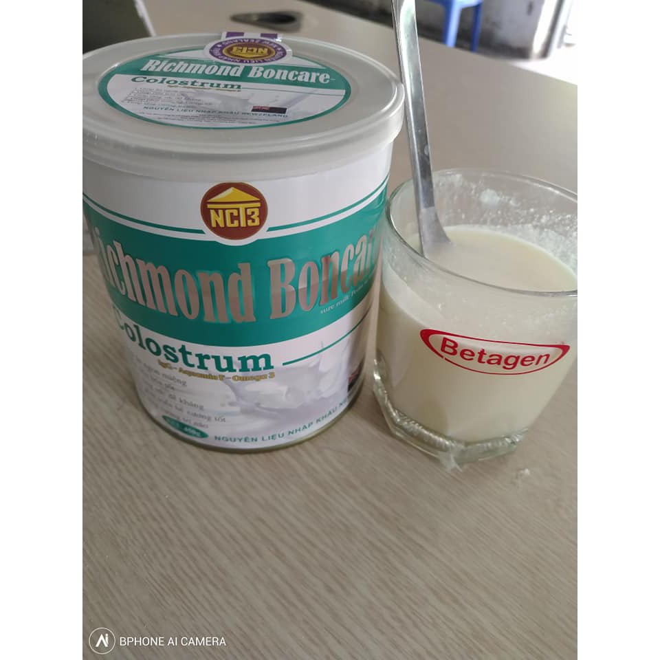 Sữa Non Richmond Boncare COLOSTRUM (450g) ( Hàng chính hãng công ty NCT3 )