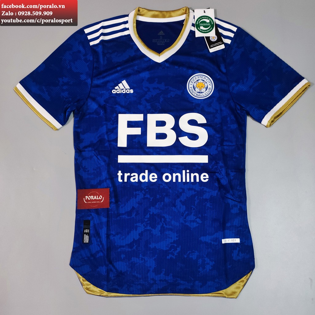 BỘ ÁO ĐẤU CLB LEICESTER CITY 2021/22 SÂN NHÀ BẢN PLAYER CAO CẤP