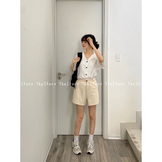 Quần short kaki [STORY] Q781 (ảnh thật)