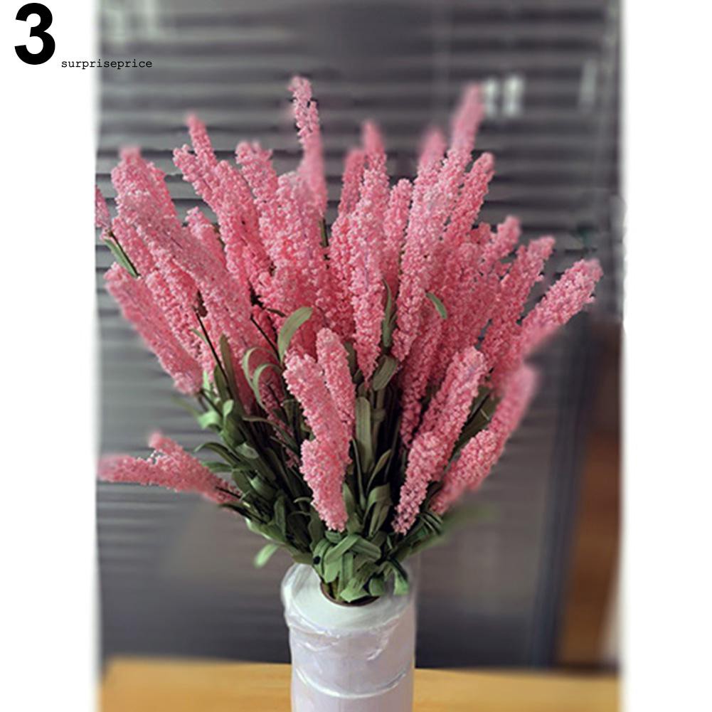 Bó hoa oải hương giả 12 bông trang trí