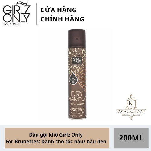 Dầu Gội Khô Girlz Only Party Nights / Dawn 'Til Dusk / Dazzling Volume / No Residue Nude 200ml | BigBuy360 - bigbuy360.vn