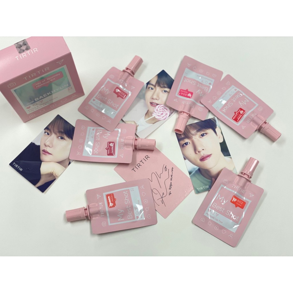 [OFFICIAL] Son TIRTIR + BAEKHYUN LIPTINT tặng kèm 4 Card BAEKHYUN offcial_Mỹ phẩm Hàn Quốc chính hãng