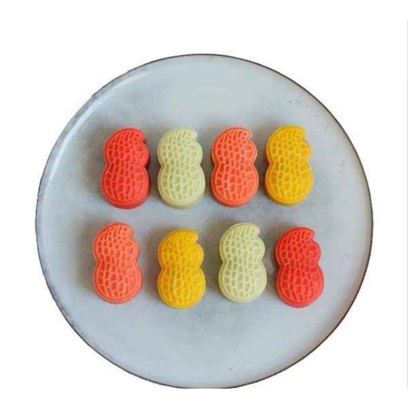 Khuôn lò xo củ lạc 50gr 1 nhấn 1 mặt