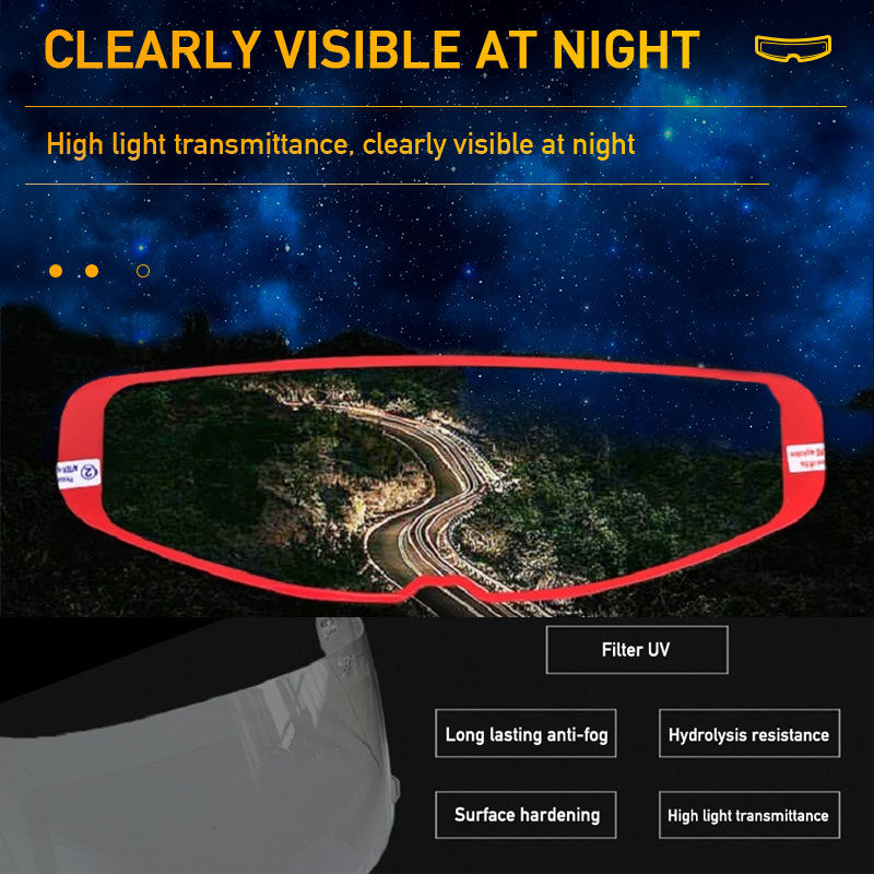 Miếng dán SEAMETAL chống sương mù chống mưa bảo vệ cho mũ bảo hiểm xe máy