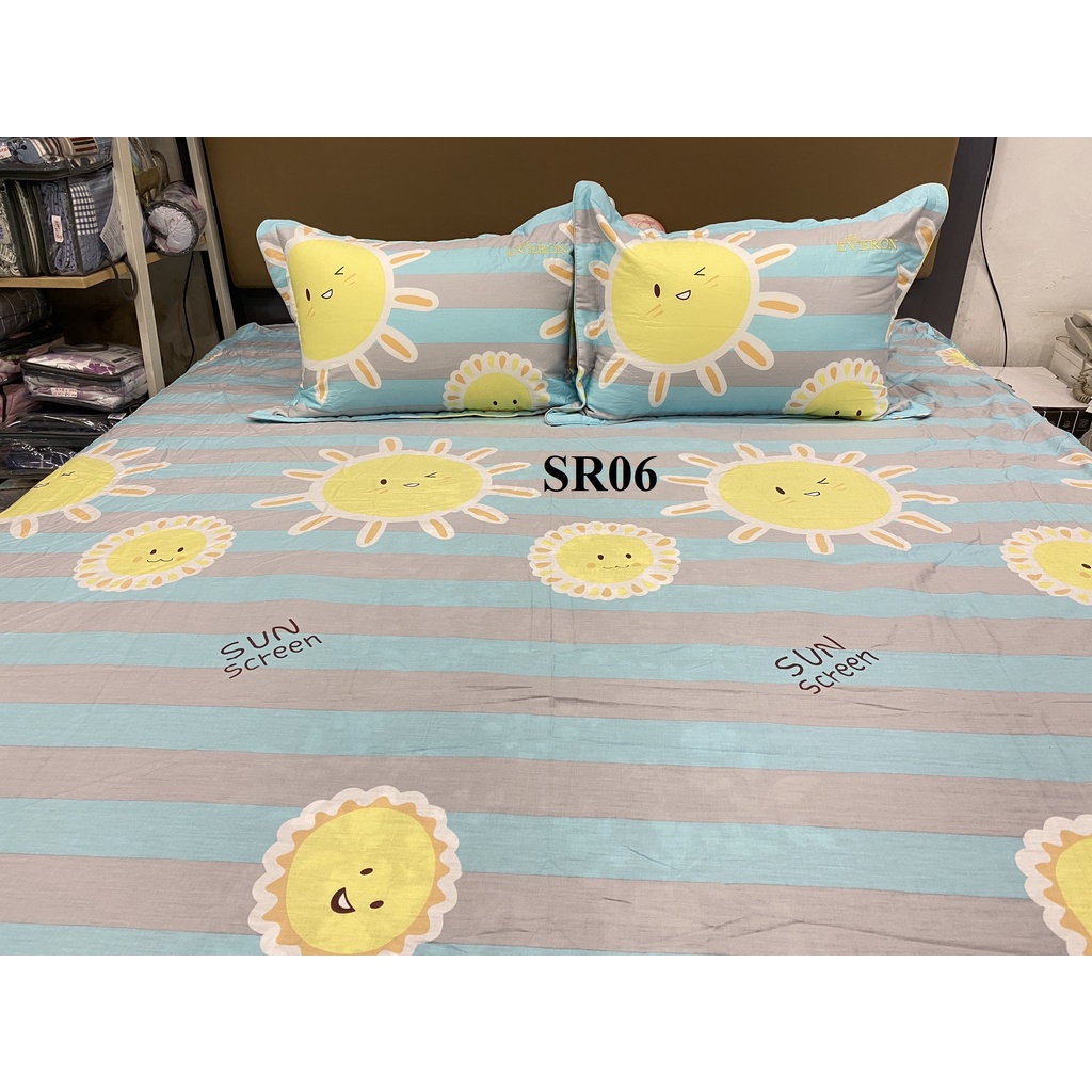 Bộ chăn ga gối EVERON mã NEW sr06