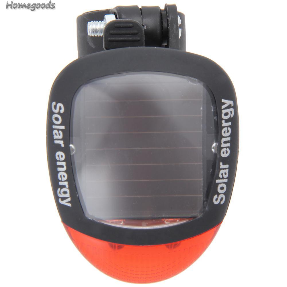 2 Đèn Led Gắn Đuôi Xe Đạp Sạc Năng Lượng Mặt Trời